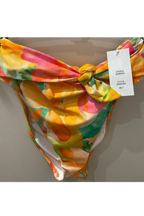 Sunshine 79 Utopia Garden High-Leg High-Waist Bikini Bottom